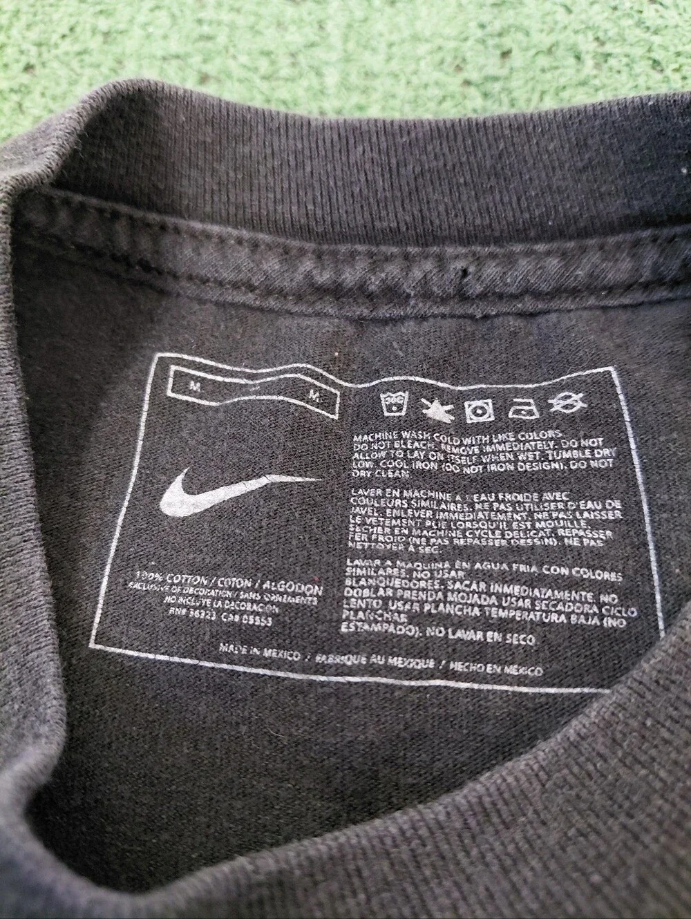 Youth Nike Lebron James Witness Basketball NBA Sports Black T Shirt Sz Medium